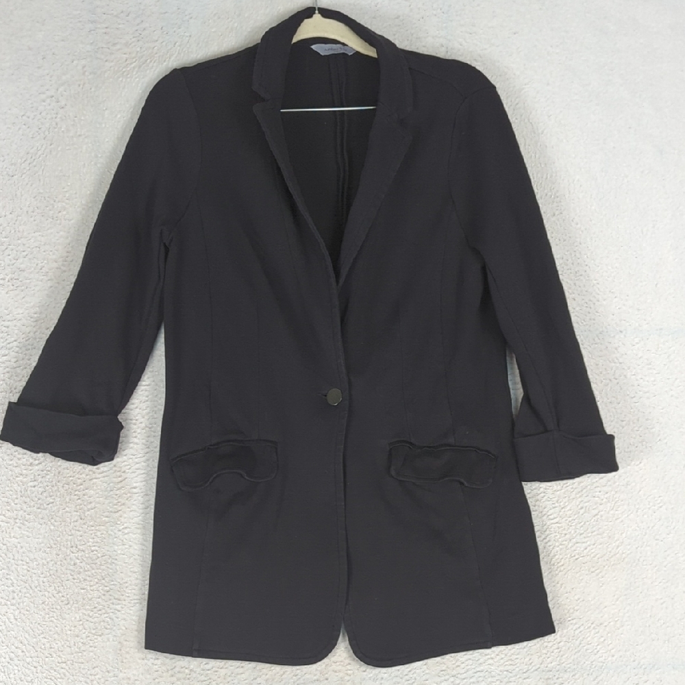 Amber Sun Women's‎ Black Tailored Blazer Jacket Size S